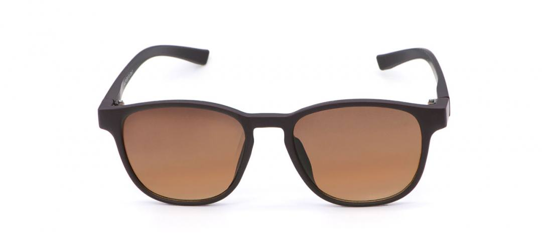 KL0027 «Kino» Sonnenbrille - mattbraun