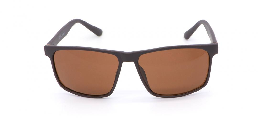 KL0040 «Klassische Regel» Sonnenbrille - braun