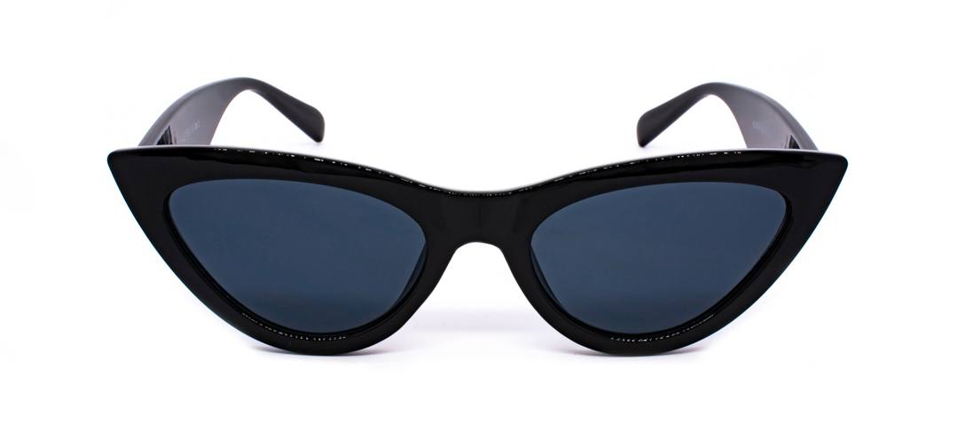 KL0046 «Kelly» Sonnenbrille - glänzendes Schwarz