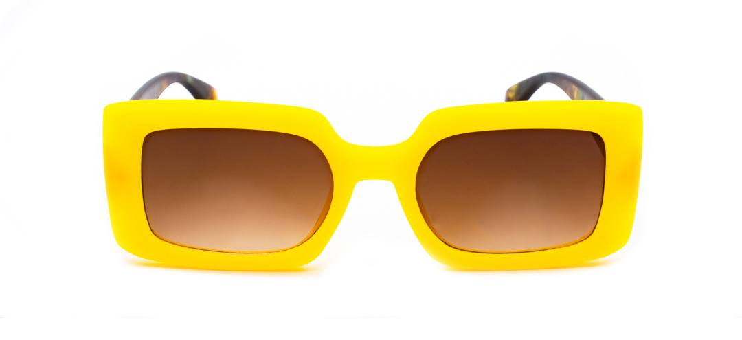 KL0058 «Ibiza» Sonnenbrille - glänzendes Gelb