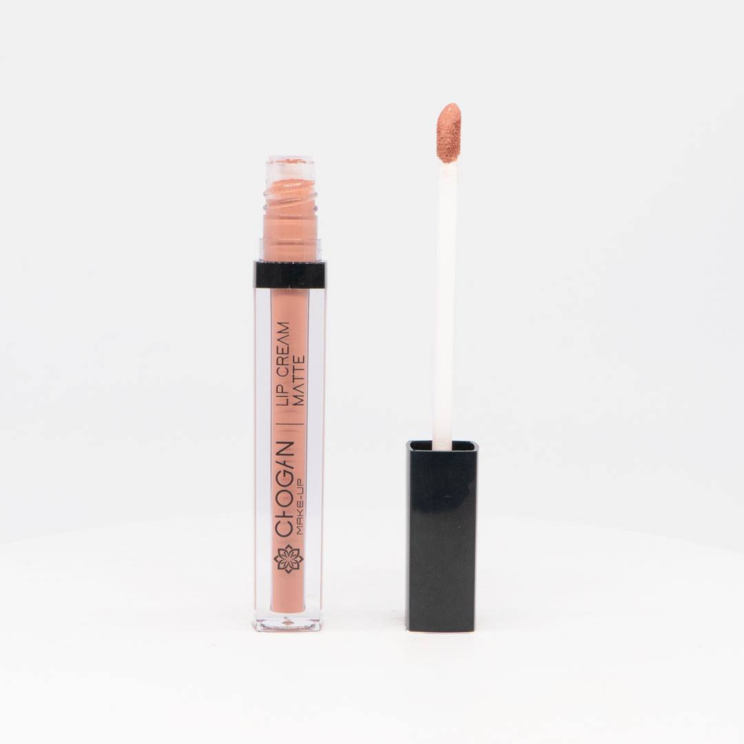 MKLIP54 Matte Lippenlippencreme - rosiger Braun