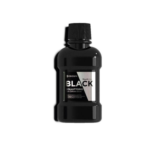 BLK05 Black Aktivkohle-Mundspülung - Reisegröße à 80 Ml