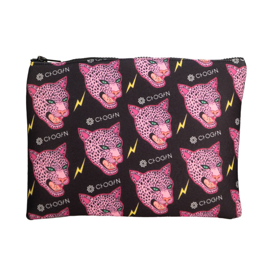 ACC118 Jaguar -Beuteltasche (schwarz | fuchsia)