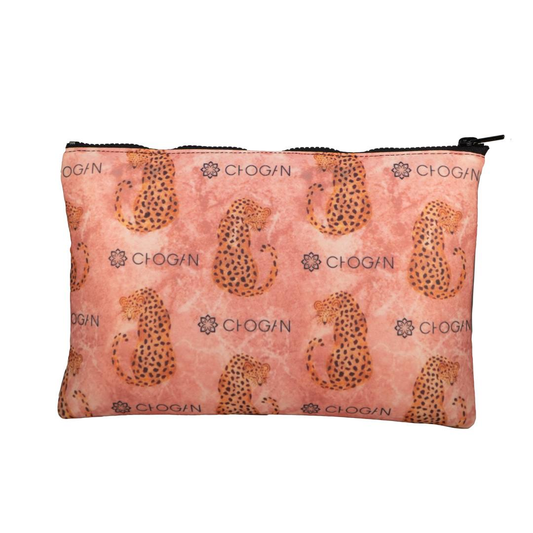 ACC121 Leopardenbeuteltasche (rosa)