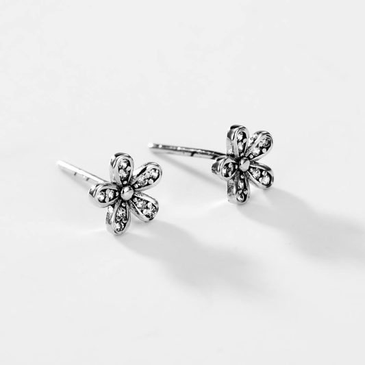 AG094 Brillante Gänseblümchen -Ohrringe