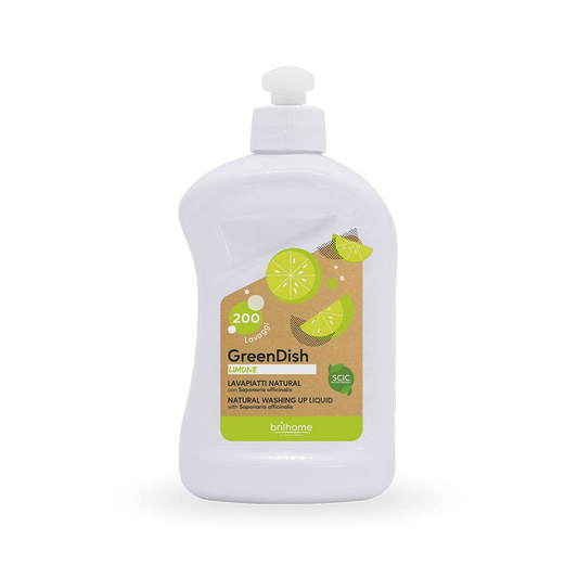 BH0008 Greendish «Lemon» (mit Saponaria officinalis) 200 Waschungen - 500 ml