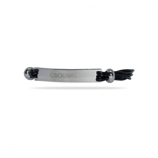 BIG122 Lederarmband mit Chogan Brand -Tag