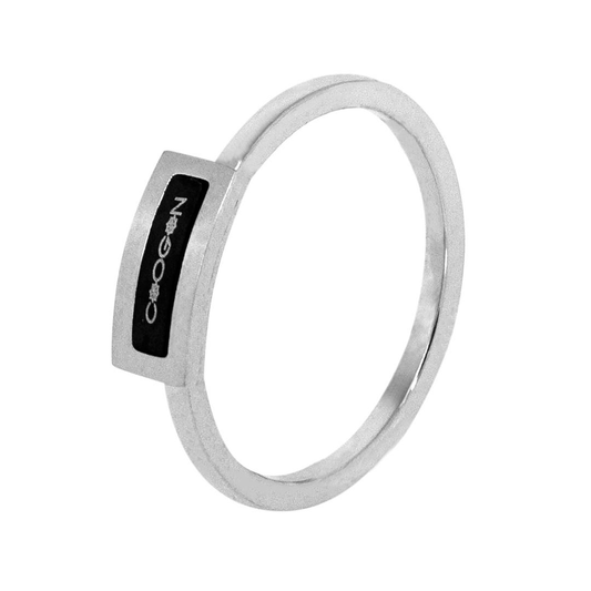BIGAM020 Edelstahlring mit Chogan -Logo