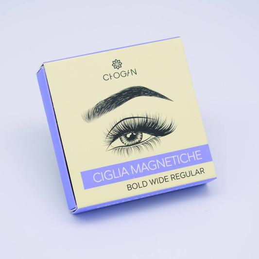 ELS03 Fett breite reguläre magnetische Wimpern