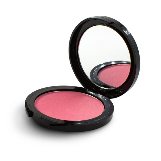 FRD09 Seiden Gesicht gepresstes Rouge - weiches Rosa