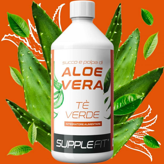 INTB011 Aloe Vera -Saft und Fruchtfleisch mit grünem Tee