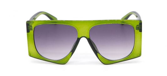 KL0002 «Quadrat» Sonnenbrille - grün