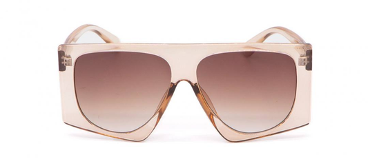 KL0003 «Quadrat» Sonnenbrille - braun