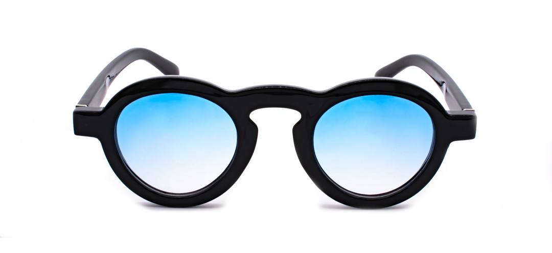 KL0050 «Andy» Sonnenbrille - glänzendes Schwarz