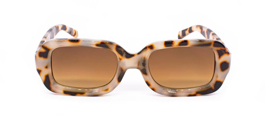 KL0056 «Claudia» Sonnenbrille - glänzende leichte Schildkröte