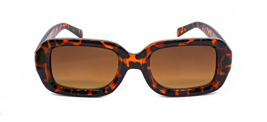 KL0057 «Claudia» Sonnenbrille - glänzende dunkle Schildkröte