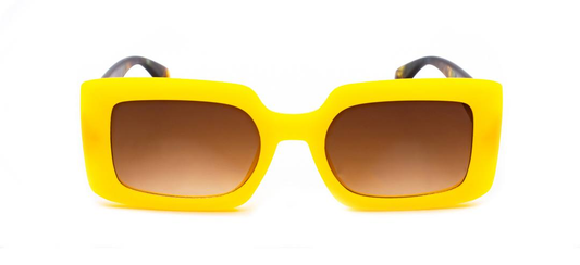 KL0058 «Ibiza» Sonnenbrille - glänzendes Gelb