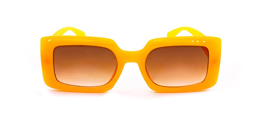 KL0059 «Ibiza» Sonnenbrille - glänzendes Orange