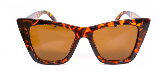 KL0065 «Square Ketty» Sonnenbrille - glänzende Schildkröte