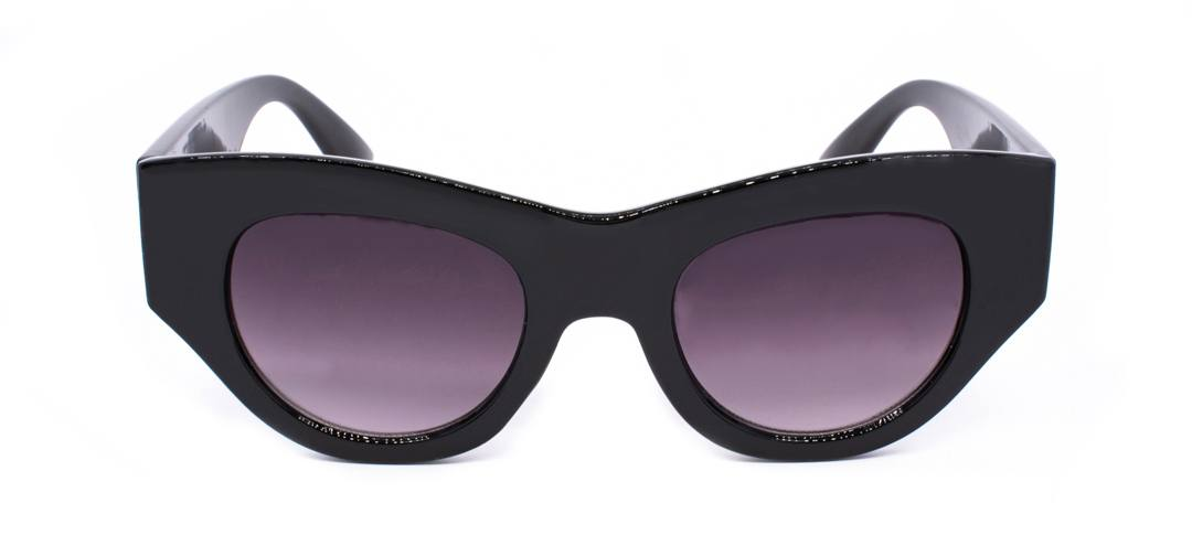 KL0066 «Miranda» Sonnenbrille - glänzendes Schwarz