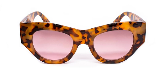 KL0067 «Miranda» Sonnenbrille - glänzende leichte Schildkröte
