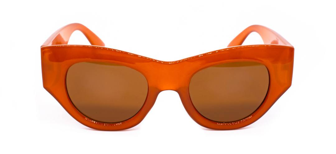 KL0068 «Miranda» Sonnenbrille - glänzende Orange