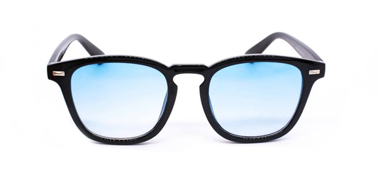 KL0073 «Chicago» Sonnenbrille - glänzendes Schwarz