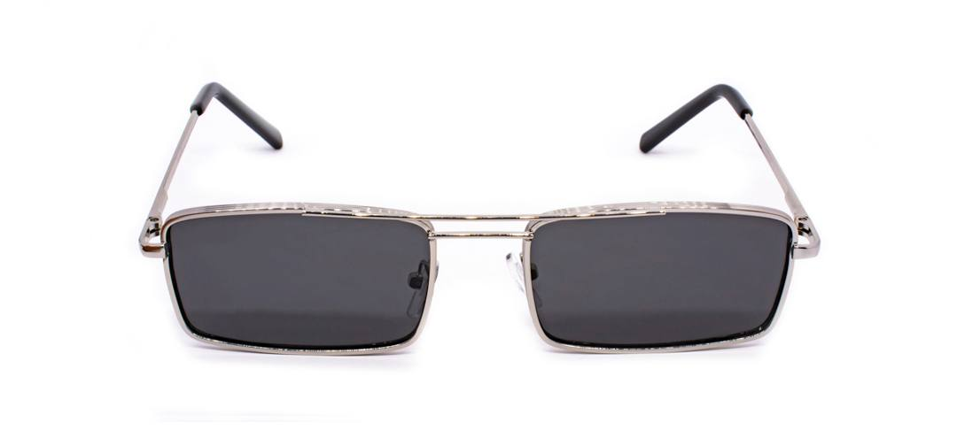 KL0077 «Neunziger» Sonnenbrille - Silber