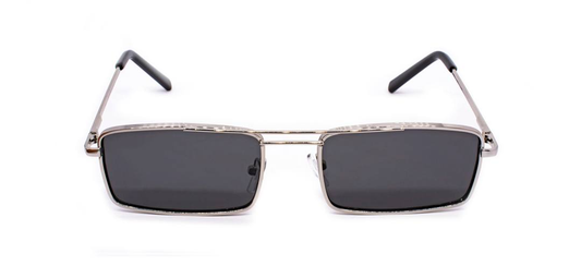 KL0077 «Neunziger» Sonnenbrille - Silber