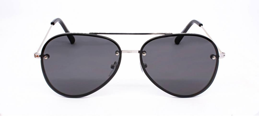 KL0080 «Moskito» Sonnenbrille - Silber