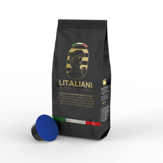 LIT0031 Einhornmilch (mit Spirulina -Algen) - Dolce Gusto® Compatible Capsule Drink, 10 PCs