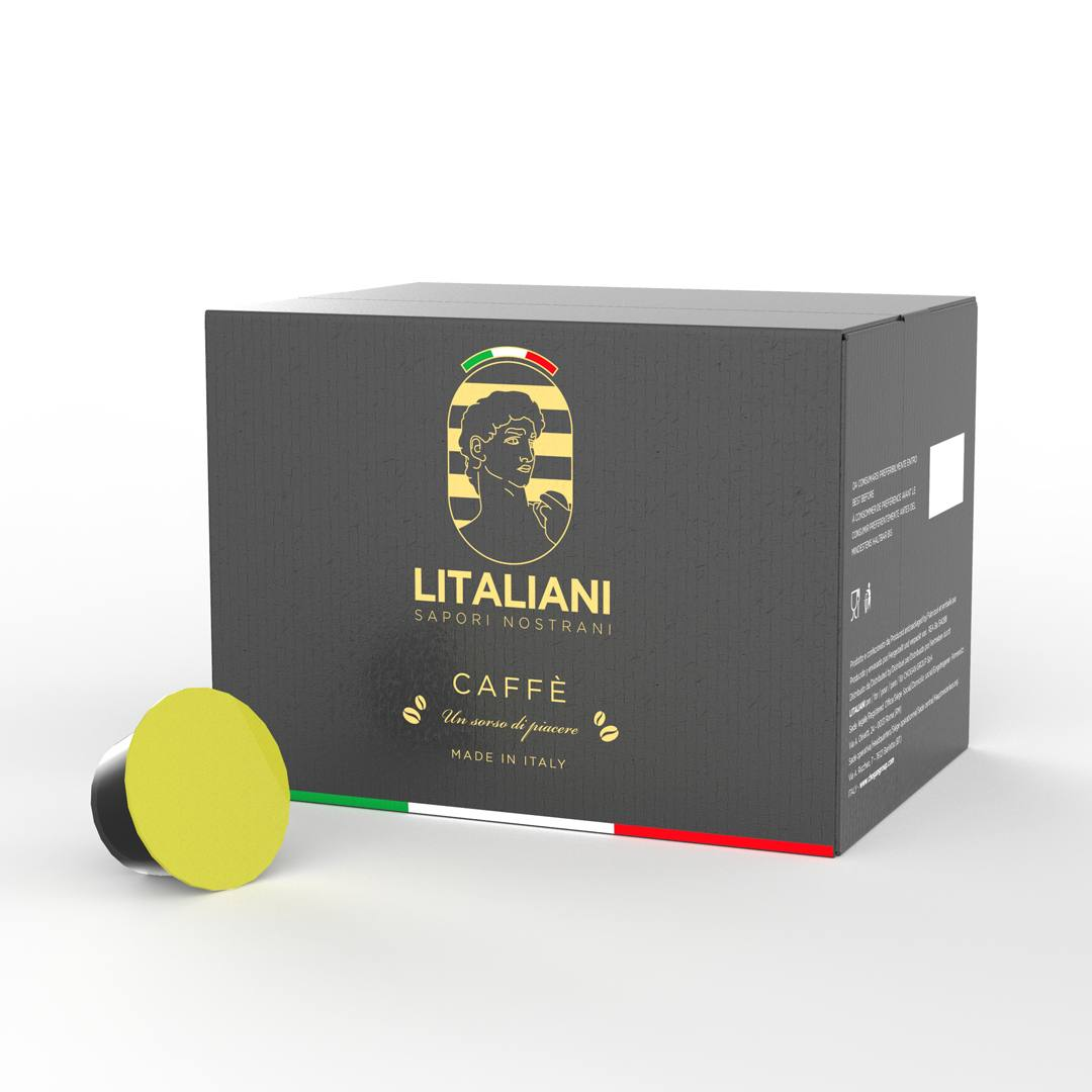 LIT0032 Dolce Gusto® kompatible Kaffeekapseln - Goldmischung (cremig) 50 pz