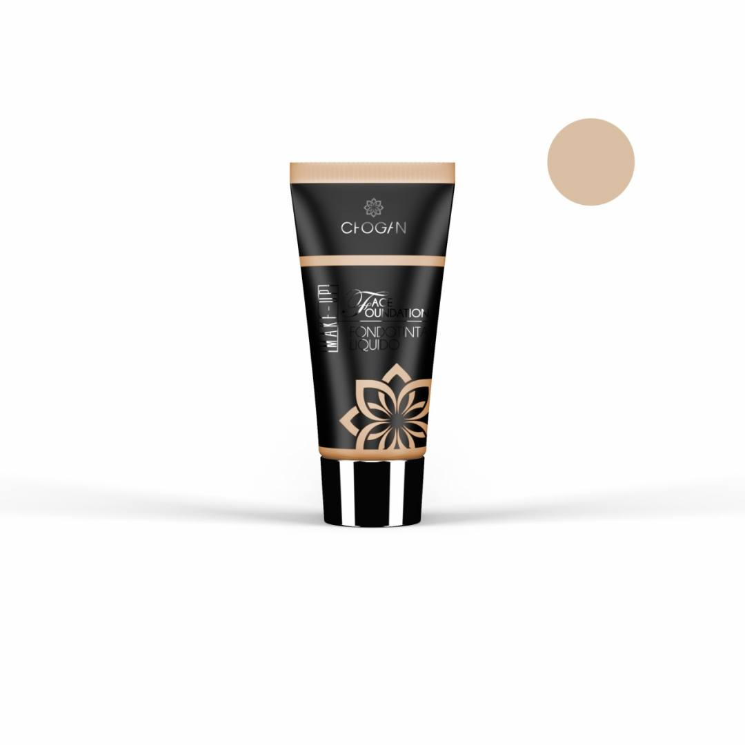LM02 Face Foundation Liquid Foundation - Pink Nude (30 ml)