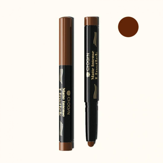 MKLIP21 Mattes intensives Lippenstift - braun