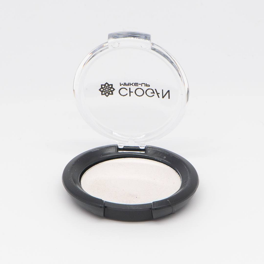 MKOM30 "Shiny" gedrückt mit Lidschatten - weiß
